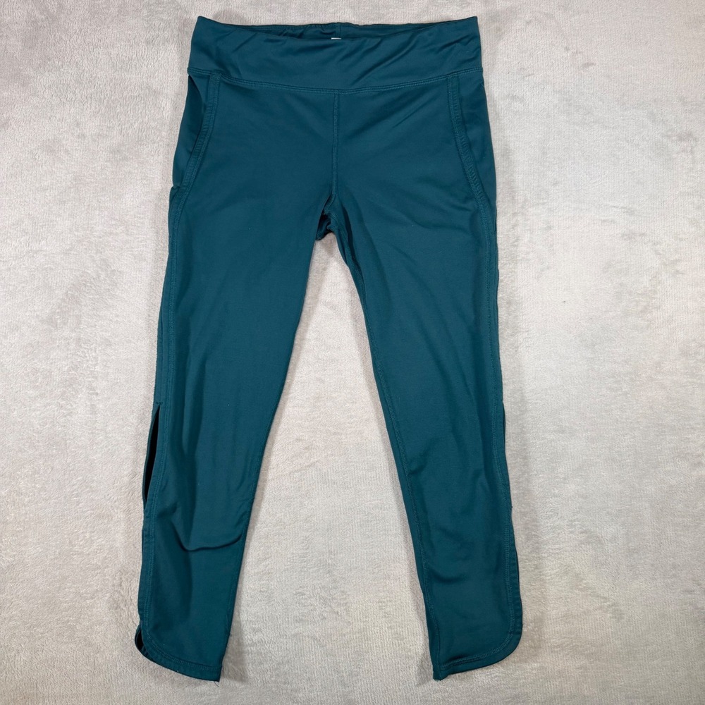 FP‎ Movement Free People Teal Green Activewear Leggings Women Size L OB587702